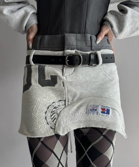 【Chinatsu Aoyama】 Sweat Skirt  /  2601022-025