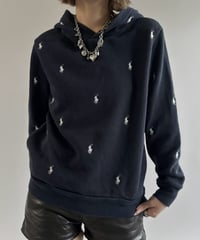 【USED】 Polo Ralph Lauren Embroidery Hoodie / 261003-030
