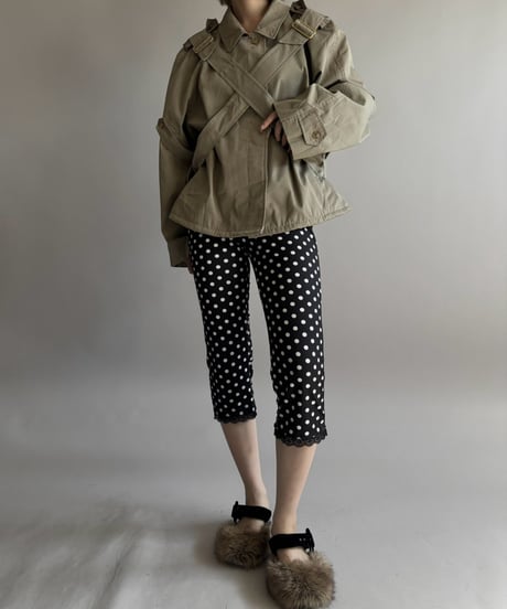 【RE;CIRCLE】 RE Trench Short Coat  / 261019-024