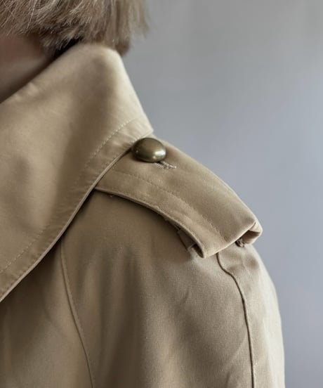 【RE;CIRCLE】 RE Pleated Hem Trench Coat  / 261019-027