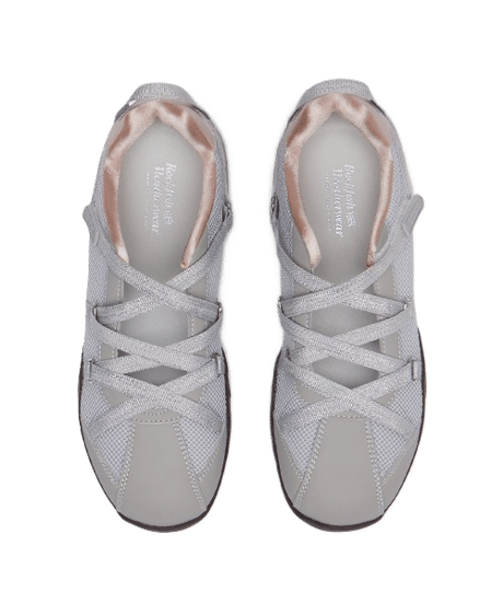 【OUTLET / ROCKFISH WEATHERWEAR】 ZANE X-STRAP SNEAKERS Silver / RF1SHBF1SK010