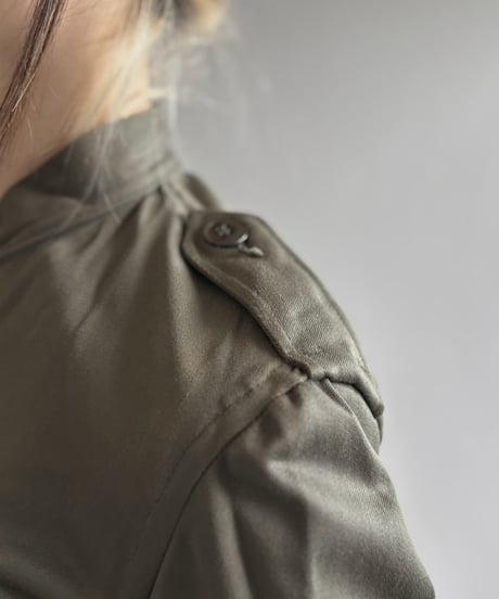 【USED】 Military Cropped Jacket  / 260926-010