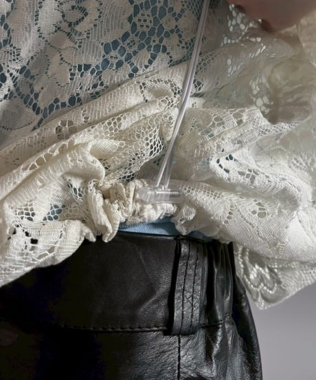 【RE;CIRCLE】RE Crochet  Hooded Blouson / 260709-011