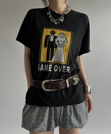 【USED】 GAME OVER T-Shirt / 260822-003