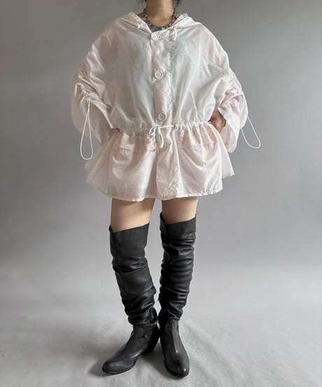 【RE;CIRCLE】RE Snow Parka Jacket Dyed Light Pink / 260914-014
