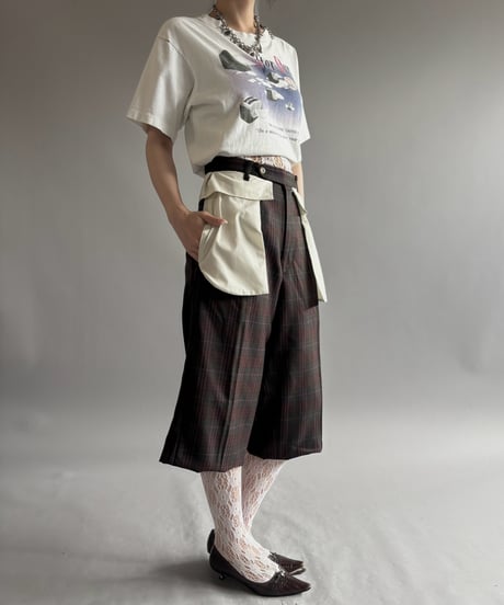 【RE;CIRCLE】 Re Slacks Pocket Shorts /  260727-006