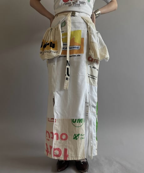 【RE;CIRCLE】  RE Eco Bag Belt Bag Skirt  / 260810-022