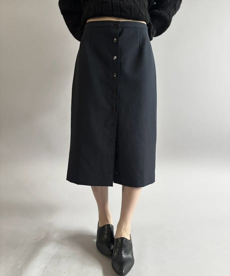 【USED】 Made in Italy Benetton Long Skirt / 261031-023