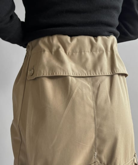 【RE;CIRCLE】 RE Trench Long Skirt  /261015-023