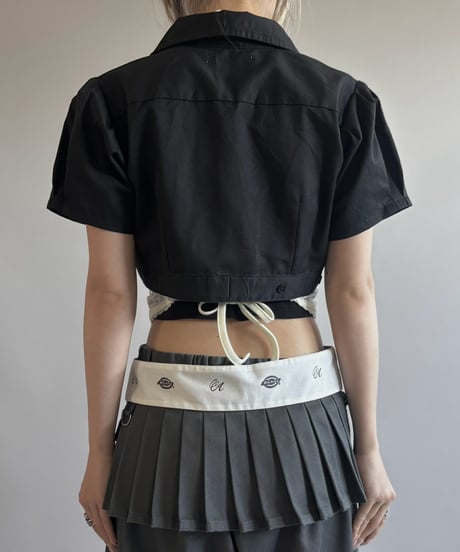 【Chinatsu Aoyama】 RE Makers Shirt Black / 260813-039