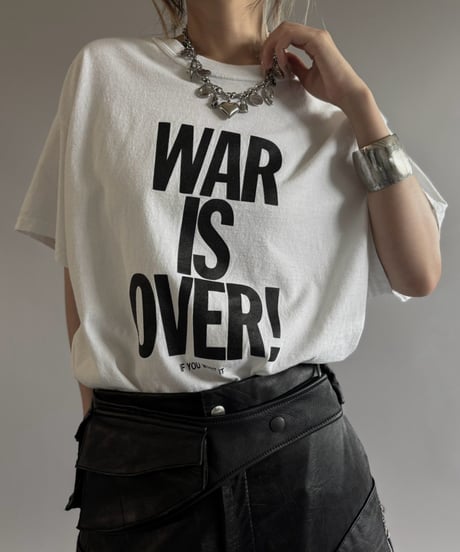 【USED】 WAR IS OVER T-Shirt / 260822-020