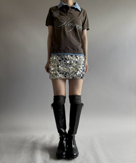 【Chinatsu Aoyama】 RE Player Polo Shirt / 260827-035
