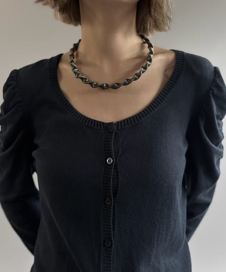 【USED】 ESPRIT Puff Sleeve Cardigan / 261003-029