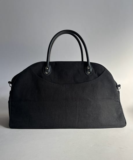 【RE;CIRCLE】 RE French Bedcover Boston Bag Wappen Black /261015-045