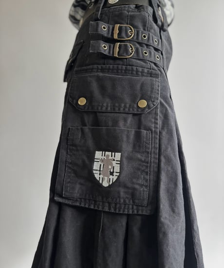 【USED】 DAMN NEAR KILT'EM Design Skirt / 260919-010