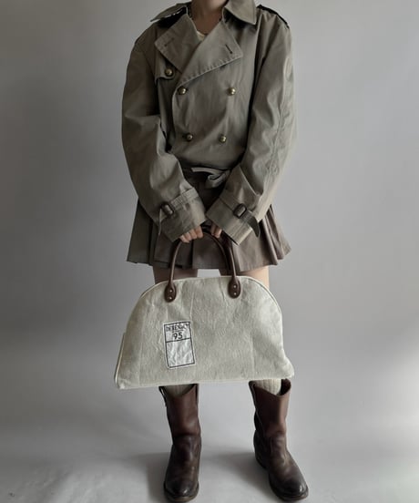 【RE;CIRCLE】 RE Pleated Hem Trench Coat  / 261015-025