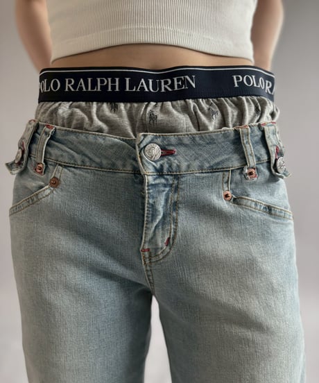 【USED】 Zip Design Denim Pants / 260725-030