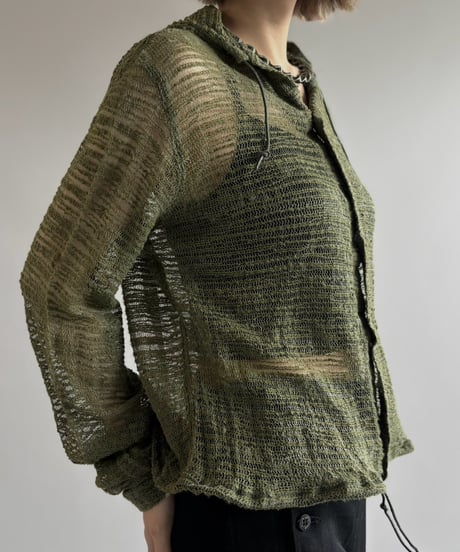 【USED】 U.S Military Mosquito Snap Hoodie / 261003-006