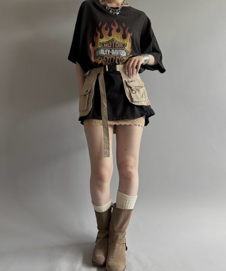 【RE;CIRCLE】  RE Fishing Vest Belt Bag / 260810-011