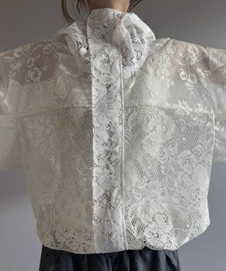 【RE;CIRCLE】RE Lace Hooded Jacket / 260824-005