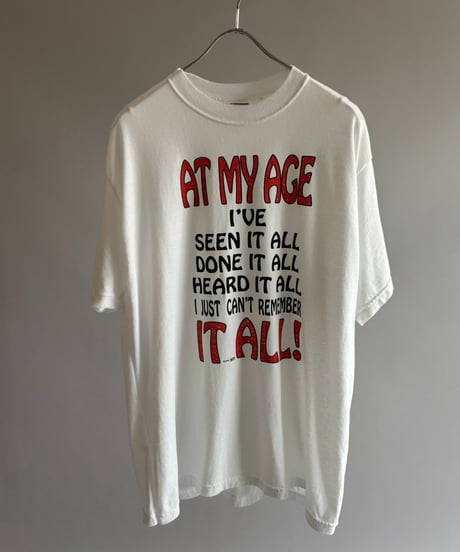 【USED】 92's AT MY AGE T-Shirt / 260808-010