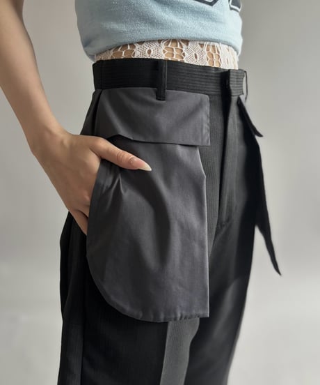 【RE;CIRCLE】 Re Slacks Pocket Shorts /  260727-003