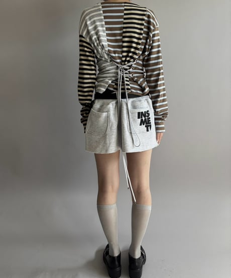 【Chinatsu Aoyama】 Patchwork Border Top  /  2601022-008