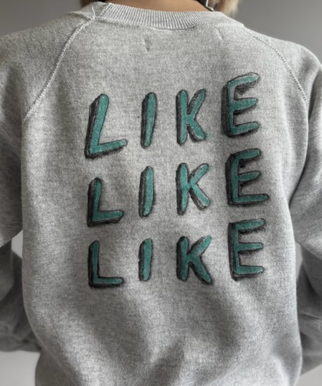 【RE;CIRCLE】 RE Mash up Products Handwritten Sweat Top  /261026-018