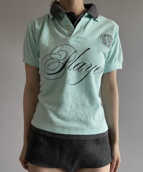 【Chinatsu Aoyama】 RE Player Polo Shirt / 260827-026
