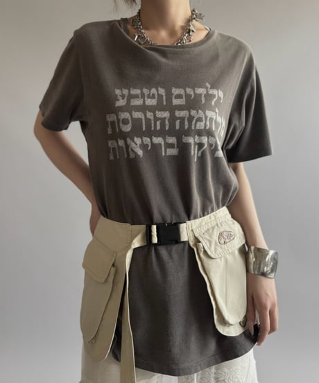 【RE;CIRCLE】  RE Fishing Vest Belt Bag / 260810-007