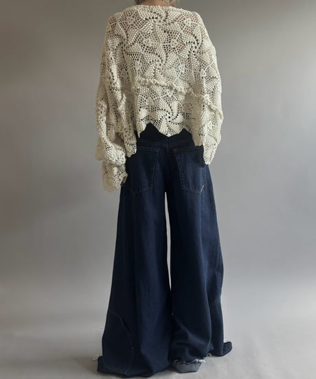 【RE;CIRCLE】 RE Crochet Top / 260803-015