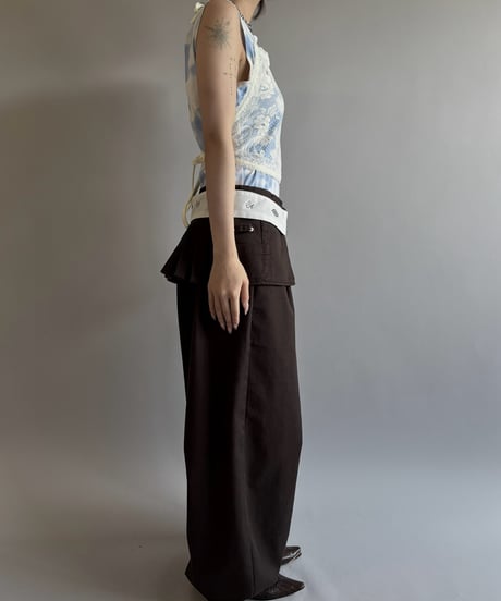 【Chinatsu Aoyama】 RE Apron / 260820-049