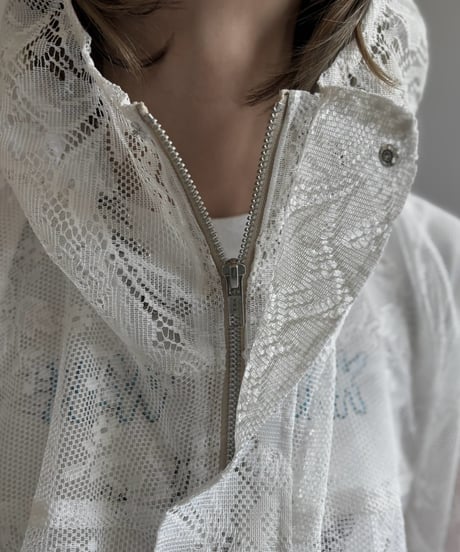【RE;CIRCLE】RE Lace Hooded Jacket / 260824-013