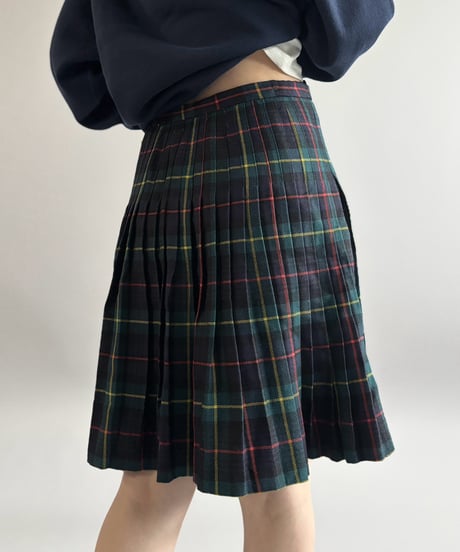 【USED】 Kilt Check Skirt / 261031-030