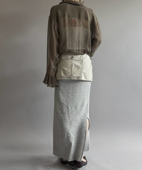 【RE;CIRCLE】  RE Fishing Vest Belt Bag / 260810-004