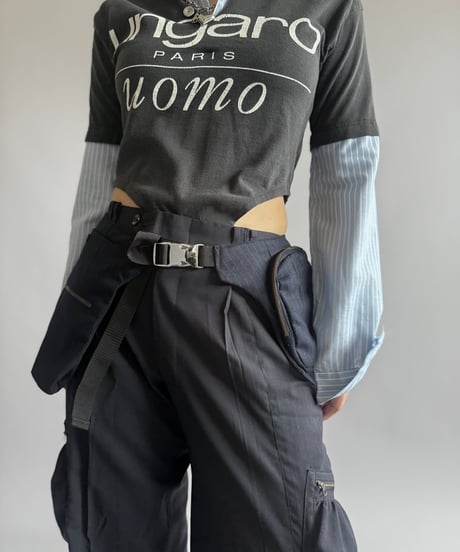 【RE;CIRCLE】 RE Suit Waist Belt Bag / 260917-011