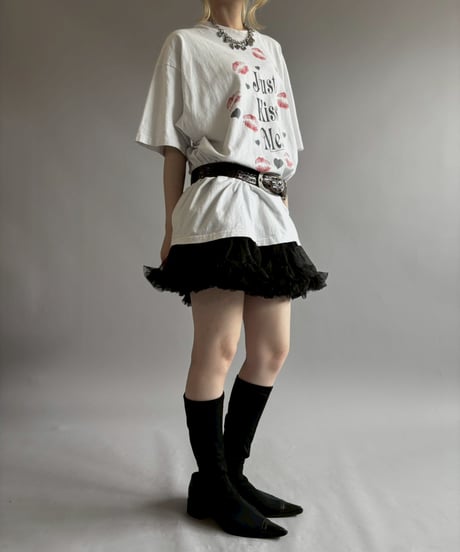 【USED】 Made in USA 90's Hanes Kiss Me T-Shirt/ 260711-004