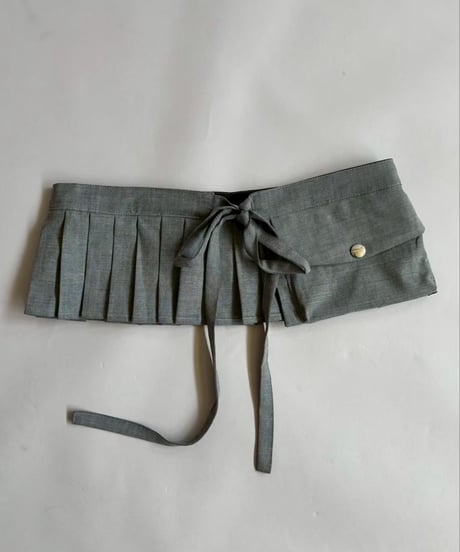 【Chinatsu Aoyama】 RE Suit Pleats Bag / 261022-036