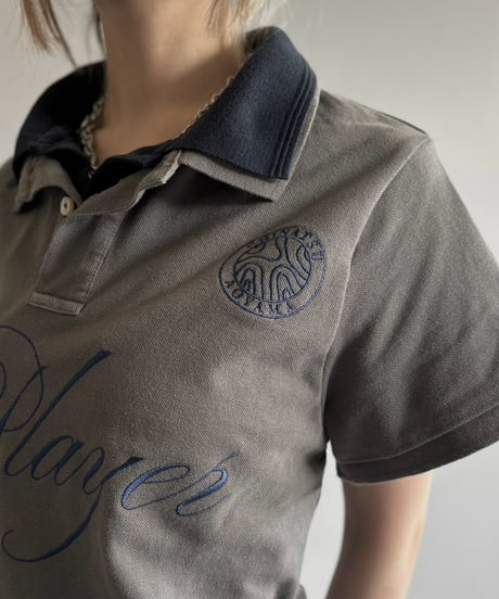 【Chinatsu Aoyama】 RE Player Polo Shirt / 260827-040