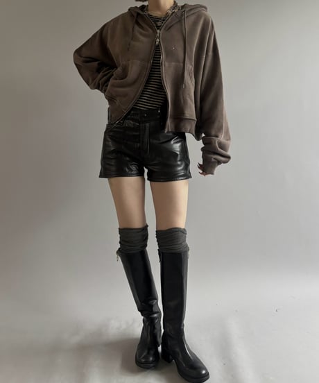 【RE;CIRCLE】 RE Zip Parka Short / 261008-007