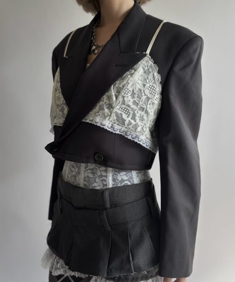 【Chinatsu Aoyama】 Suit Camisole Jacket  /  2601022-030