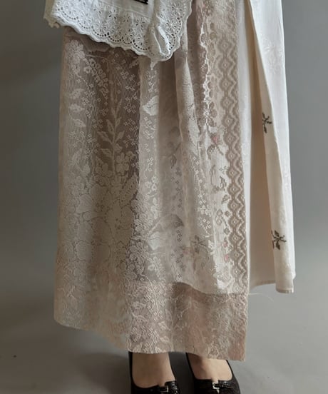 【Chinatsu Aoyama】 RE The Home Long Skirt / 260820-042