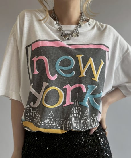 【USED】 NEW YORK T-Shirt/ 260711-027