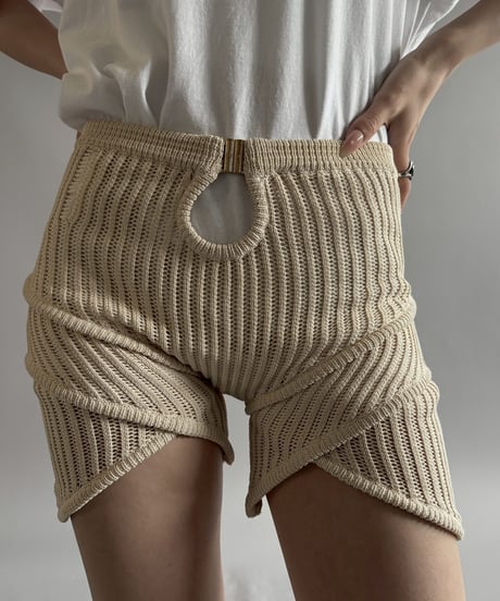 【USED】 Design Knit Shorts / 260725-021