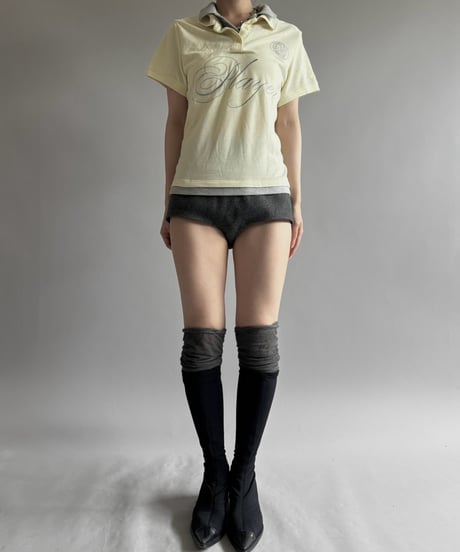 【Chinatsu Aoyama】 RE Player Polo Shirt / 260827-027