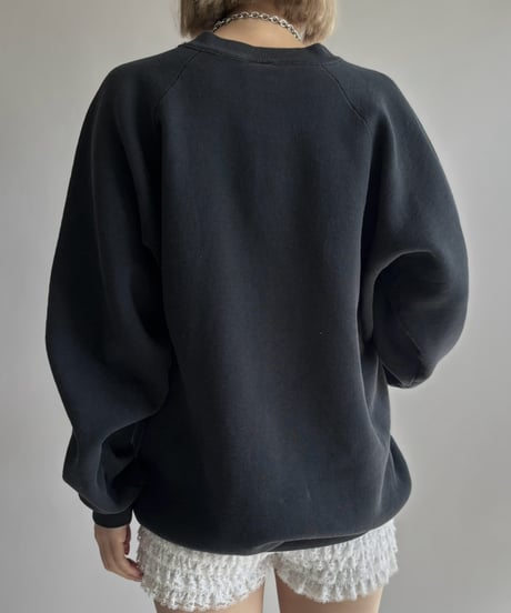 【USED】 80's Fruit Of The Room Stamp Print Sweat / 261024-022