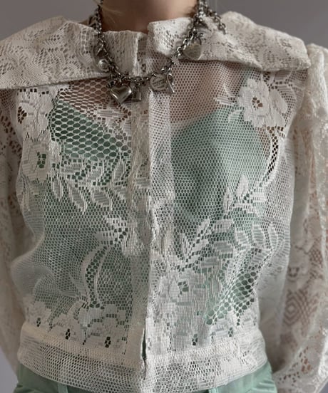 【RE;CIRCLE】RE Crochet  Blouse / 260709-002