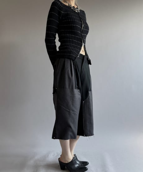 【RE;CIRCLE】 RE Zip-up Knit /261001-025