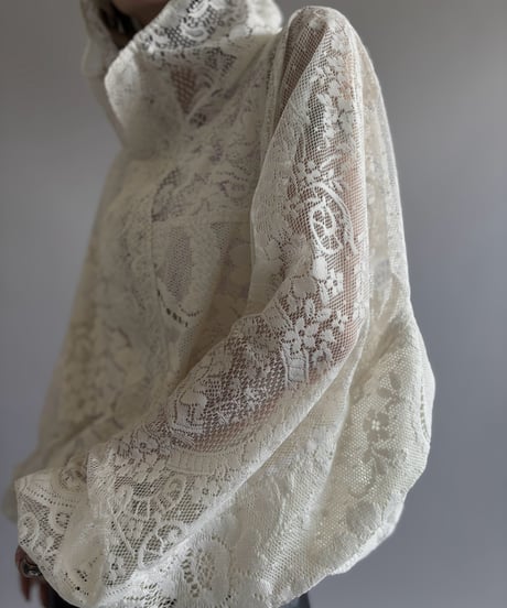 【RE;CIRCLE】RE Lace Hooded Jacket / 260824-015