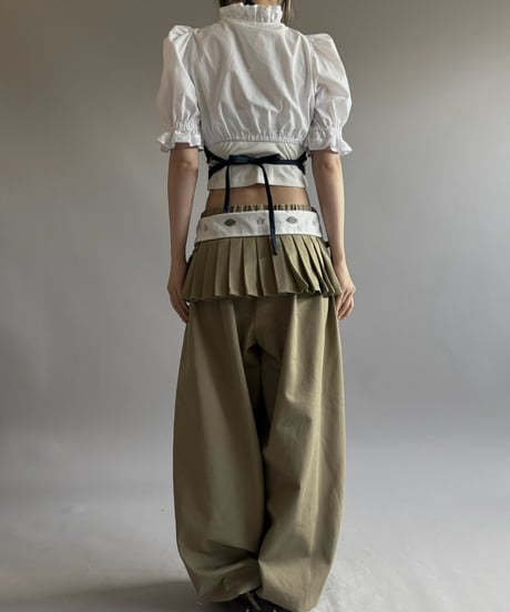 【Chinatsu Aoyama】 RE Apron / 260813-016